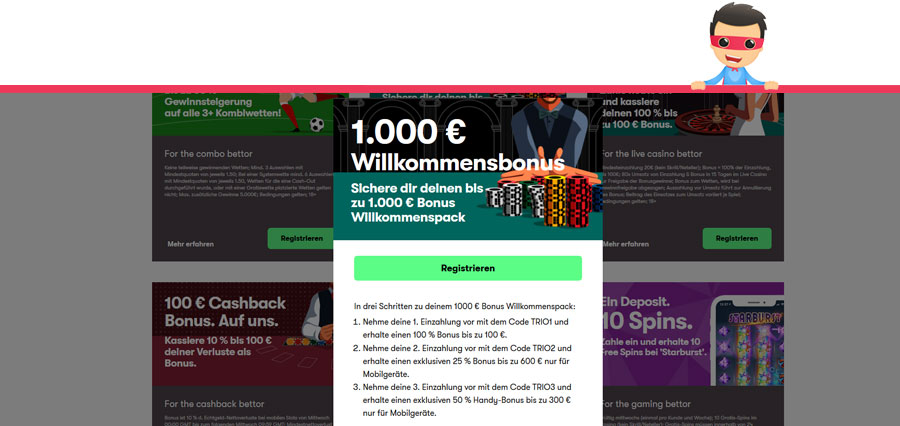 10bet Casino 1000 Euro Bonus