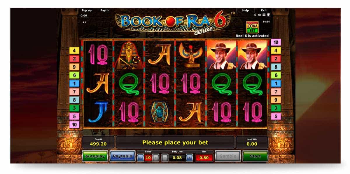 Casino Slot Book of Ra