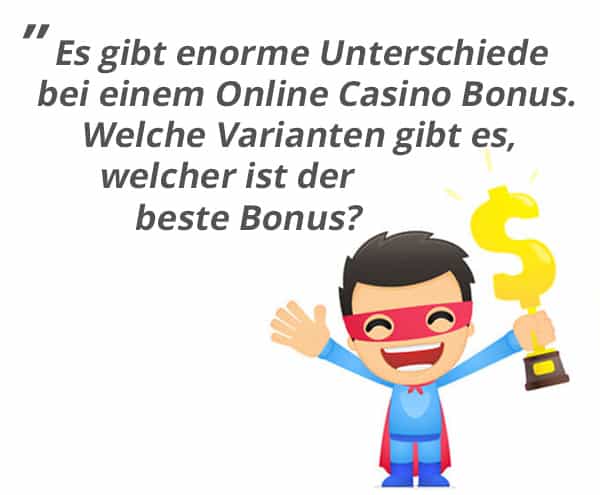 Mit dem Casinoheld den besten online Bonus finden