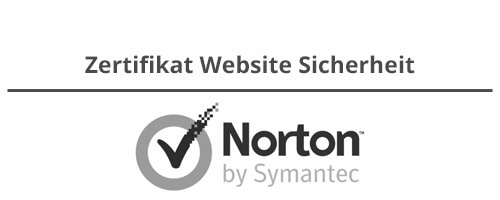 Norton Sicherheitszertifikat für Webseiten